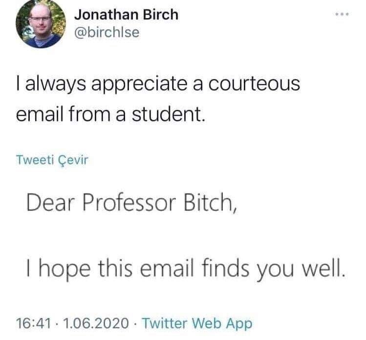 ???: Dear professor bitch... | 인스티즈