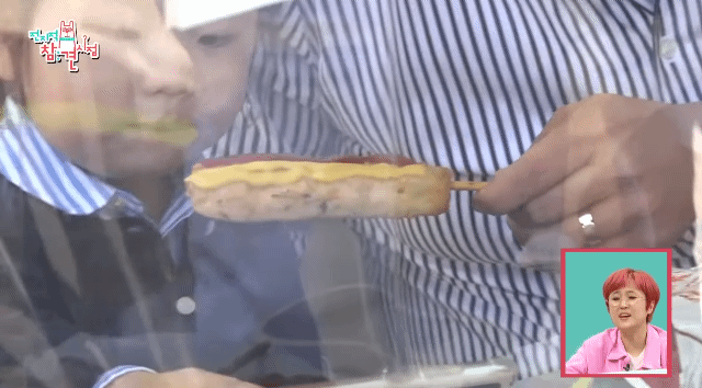 세상 공평하게 채민이랑 한 입씩 나눠 먹는 천뚱.gif | 인스티즈