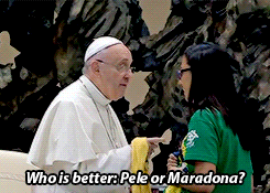 교황이 일반인한테 뜬금없는 질문 | 인스티즈