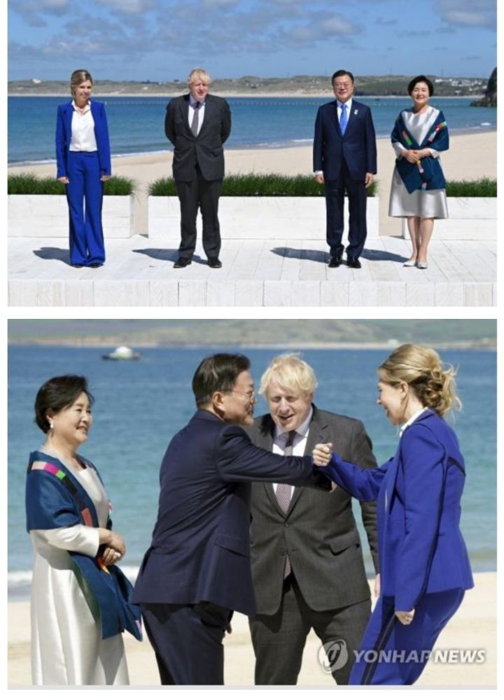[국뽕주의] 한국 일본 G7 정상회담 참여상황 | 인스티즈