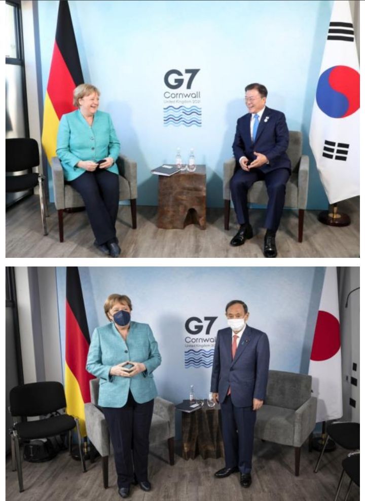 [국뽕주의] 한국 일본 G7 정상회담 참여상황 | 인스티즈