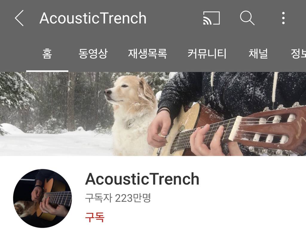 세상을 떠난 유튜브 AucousticTrench의 Maple(메이플) | 인스티즈