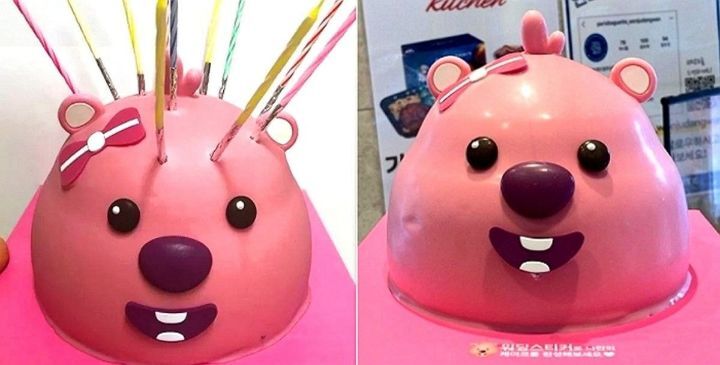 광기 서려있는 케이크... | 인스티즈