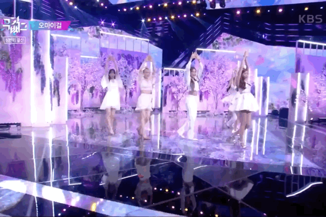 아이유 커버무대에 진심인 오마이걸 | 인스티즈