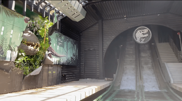 헐리우드 유니버셜 스튜디오 - 쥬라기 월드 더 라이드! .gif | 인스티즈