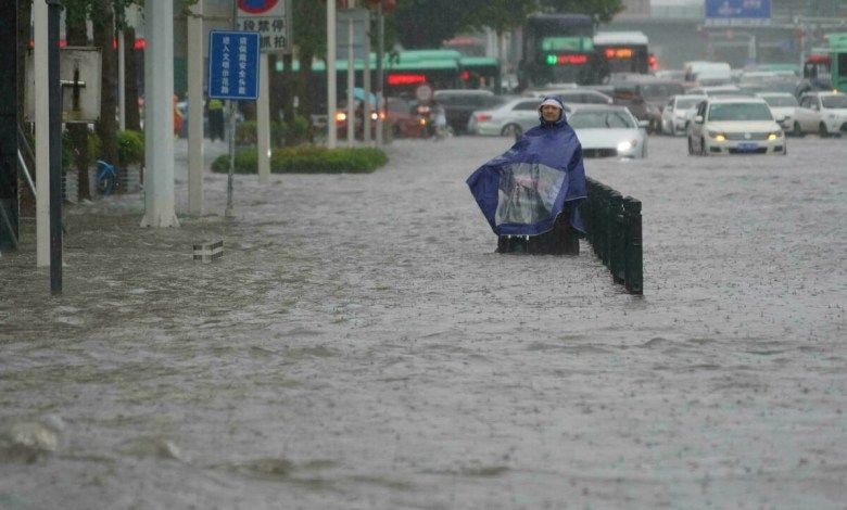 천년에 한 번 내리는 수준으로 내렸다는 중국 폭우 | 인스티즈