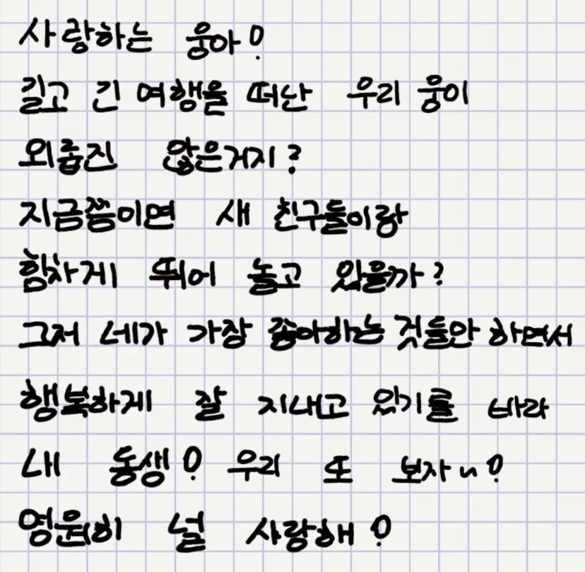 강아지별로 떠난 전 엑스원 이은상 반려견 웅이 | 인스티즈