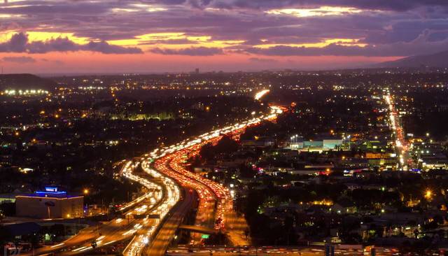 하늘에서 본 로스엔젤레스.gif | 인스티즈