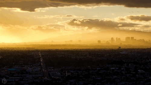 하늘에서 본 로스엔젤레스.gif | 인스티즈