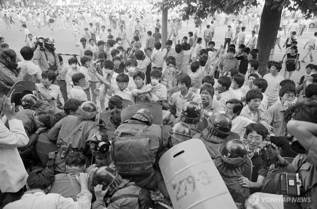 사진으로 보는 1987년 6월의 한국 | 인스티즈