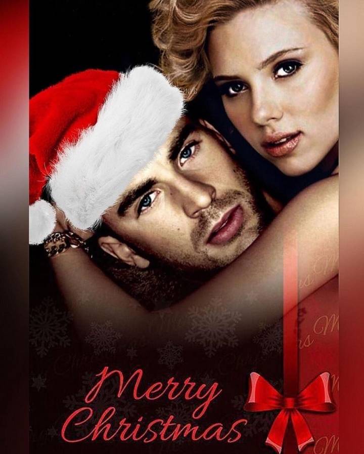 크리스 에반스 &amp; 스칼렛 요한슨 커플 크리스마스 팬아트들 | 인스티즈