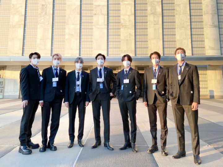 방탄소년단이 유엔 행사에서 입은 수트 브랜드 | 인스티즈