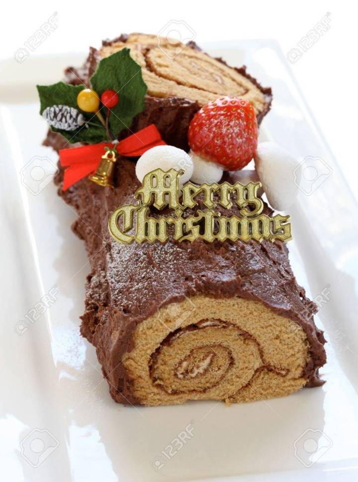 크리스마스에 먹는 통나무 케이크, 부쉬 드 노엘 | 인스티즈
