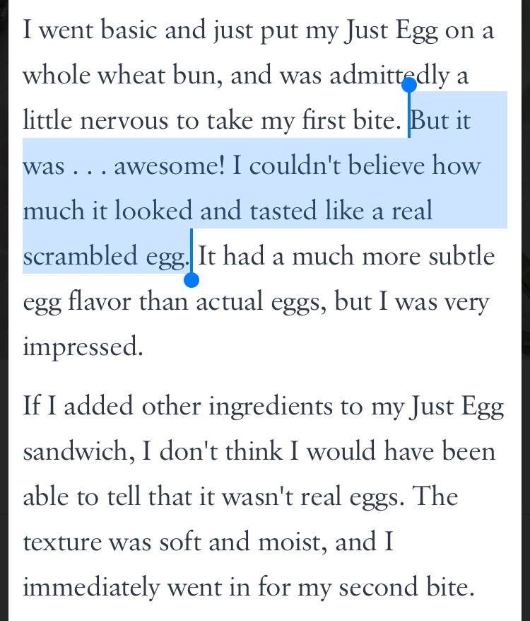 닭이 낳지 않은 계란"저스트 에그”(just egg) | 인스티즈