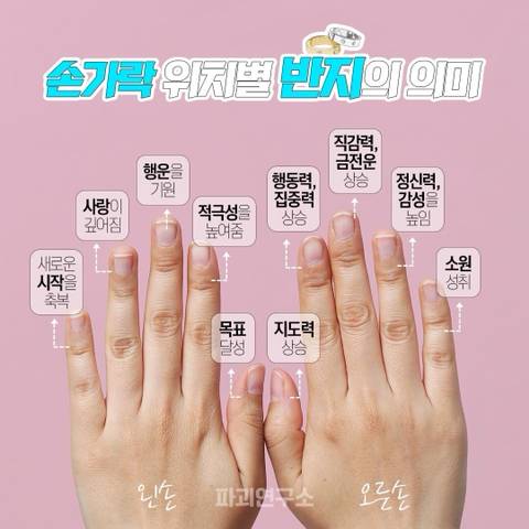 손가락 위치별 반지의 의미.jpg | 인스티즈
