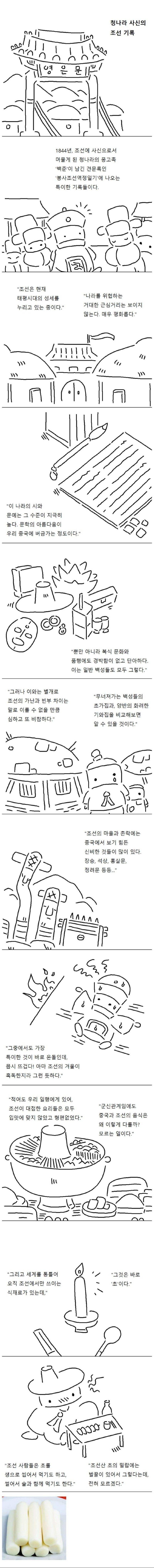 청나라 사신이 본 조선의 특이한 식재료.jpg | 인스티즈