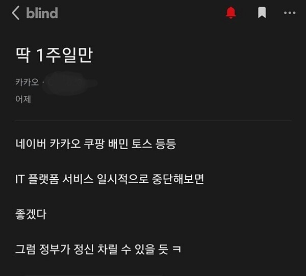 정신 차렸을지 궁금한 카카오 직원.jpg | 인스티즈