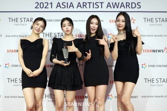 2021 Asia Artist Awards 2관왕 브레이브걸스 | 인스티즈
