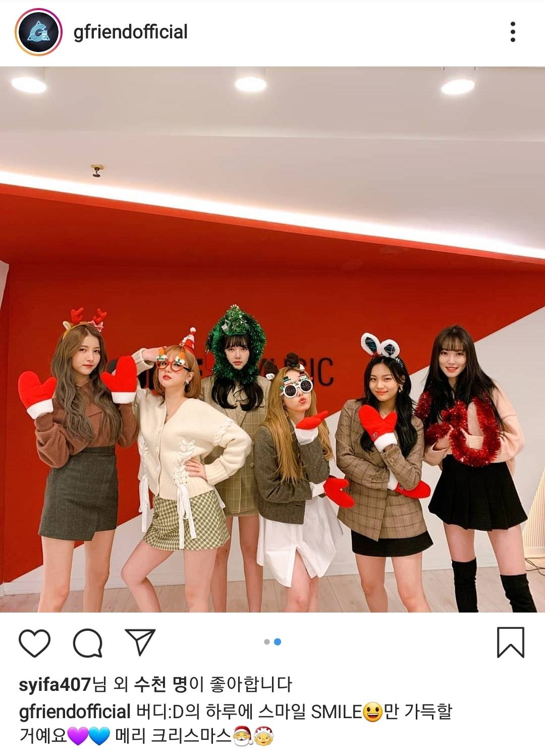 여자친구 인스타그램,트위터(크리스마스).jpg | 인스티즈