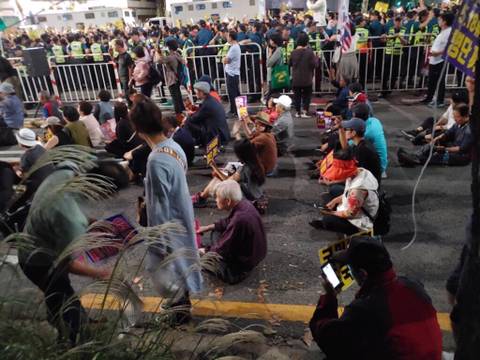 서초동 맞불집회의 현실 | 인스티즈