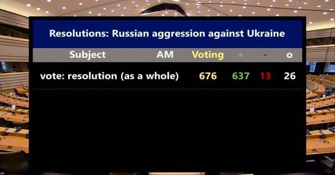EU, 러시아 우크라이나 침공 규탄 결의안 투표결과 | 인스티즈