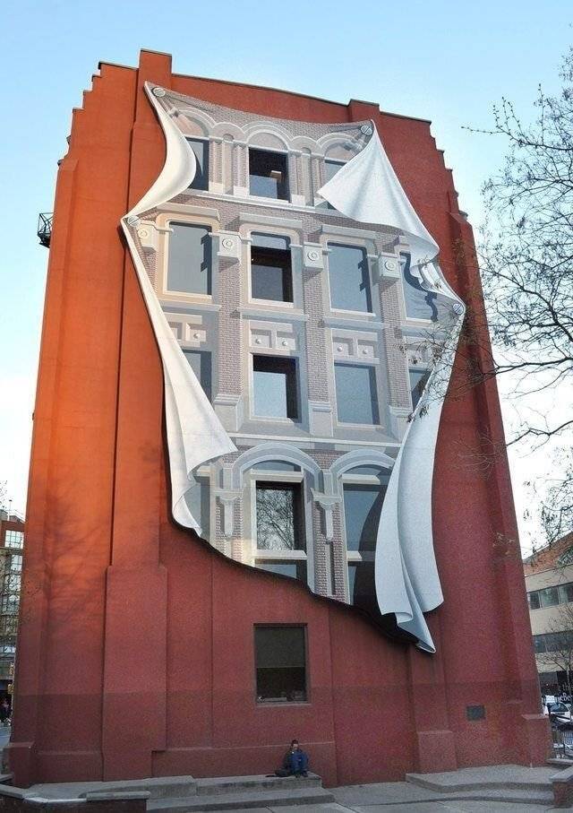 독특한 건물 벽화 .JPG | 인스티즈