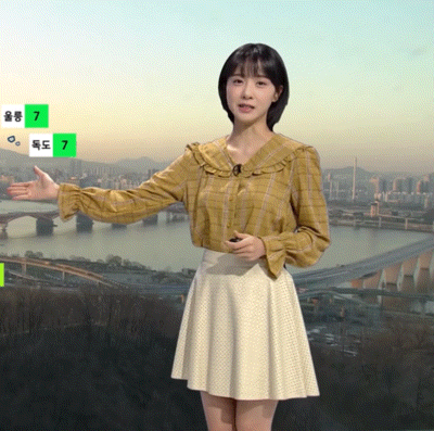 20200316 아침&amp; 김민아 JTBC 기상캐스터 | 인스티즈