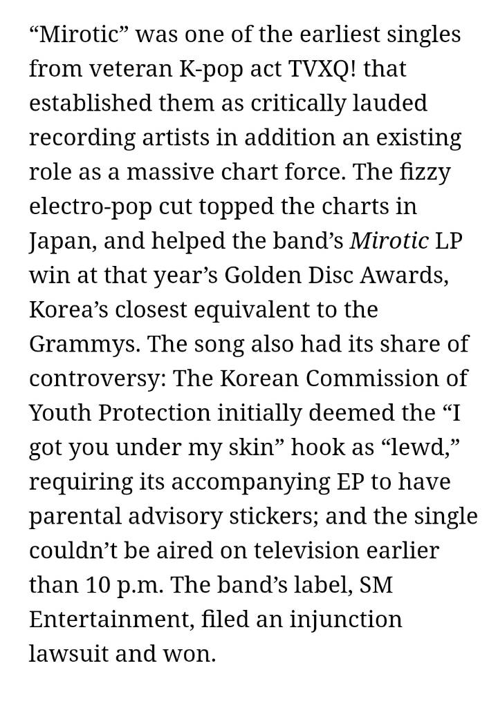 롤링스톤즈가 선정한 역대보이밴드그룹 TOP75곡 (K-pop순위) | 인스티즈