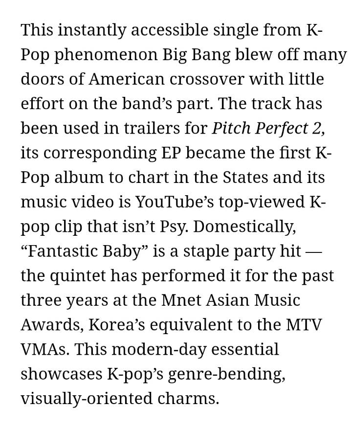 롤링스톤즈가 선정한 역대보이밴드그룹 TOP75곡 (K-pop순위) | 인스티즈