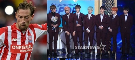 英축구스타 크라우치, 방탄소년단 팬 자처 'Big fan of BTS' | 인스티즈