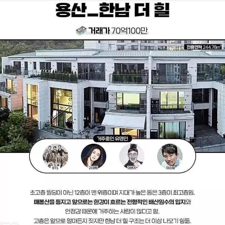 한국에서 제일 비싼 집 top6.jpg | 인스티즈