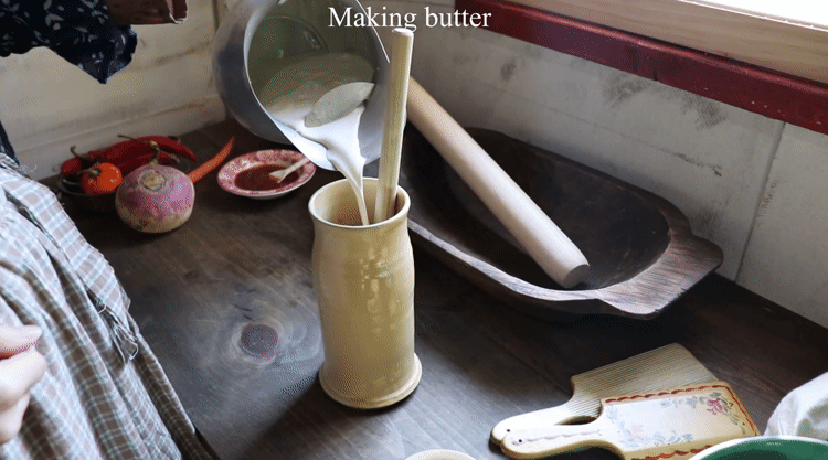 쉽고 간단한 1820년대 스타일 버터 만들기 | 인스티즈