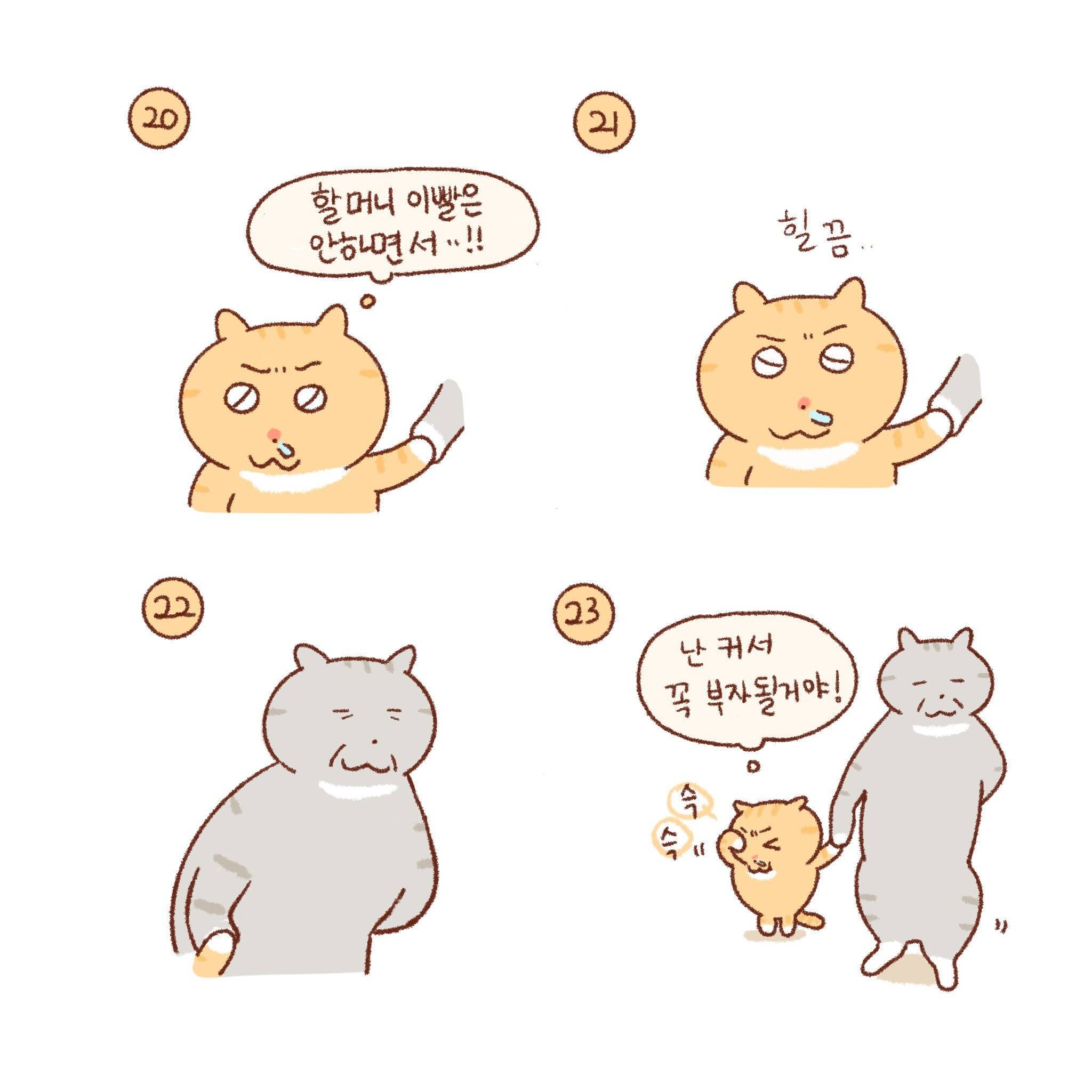 틴틴팅클 속 콩물이네 가족 이야기 모음🐱💦 | 인스티즈