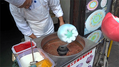 중국의 솜사탕 장인.gif | 인스티즈