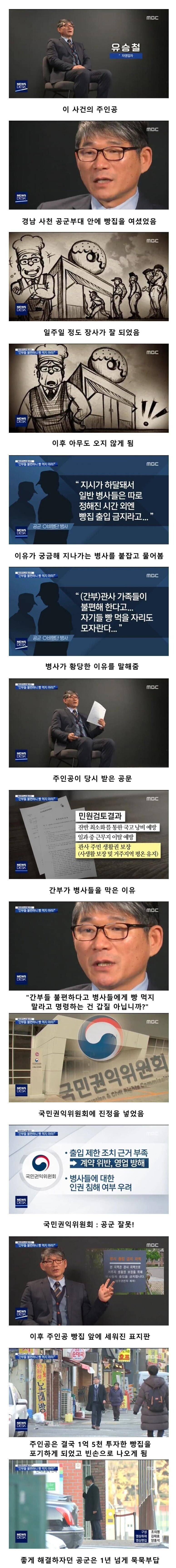 어느 공군 부대 빵집이 폐업한 이유 | 인스티즈