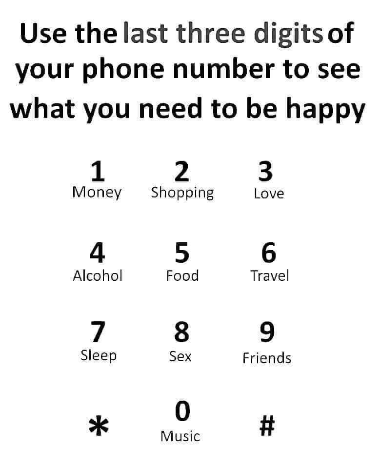 휴대폰 맨 뒷번호 3자리가 바로 당신을 행복하게 만들어줄 것 | 인스티즈