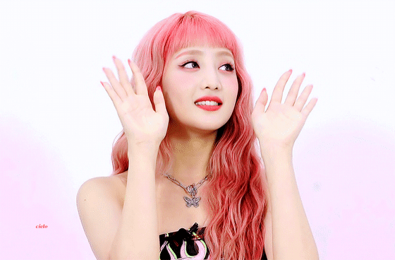 핑크색 머리가 가장 잘 어울리는 여자아이돌 걸그룹 멤버는? .gif | 인스티즈