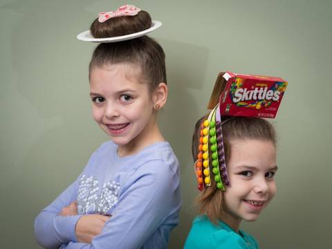 미국 학교의 금요일 crazy hair day | 인스티즈