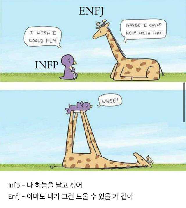 천년의 궁합이라는 INFP + ENFJ 조합 | 인스티즈