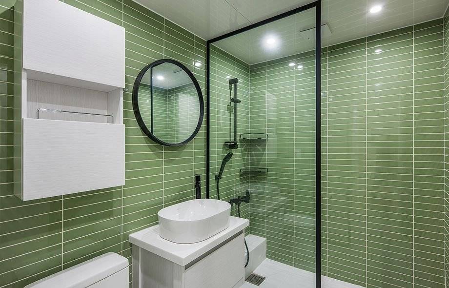 청량한 초록빛 욕실 | 인스티즈