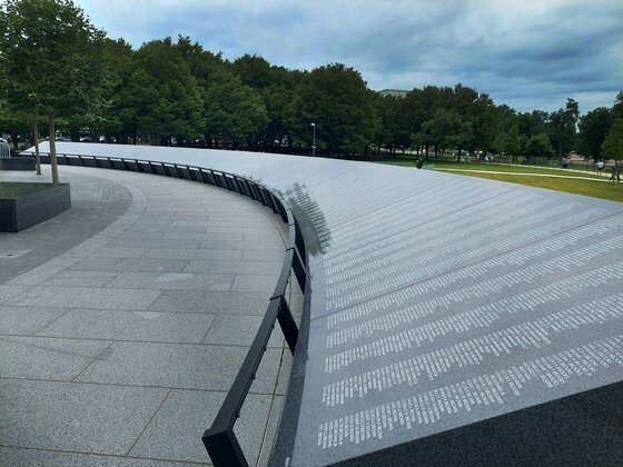 얼마전 미국 워싱턴에 건립된 6.25전쟁 '추모의 벽' | 인스티즈