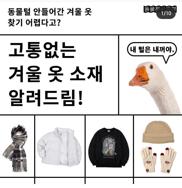 nokbeon.net-동물 털 안 들어간, 고통 없는 겨울 옷 소재 알려드림!-1번 이미지