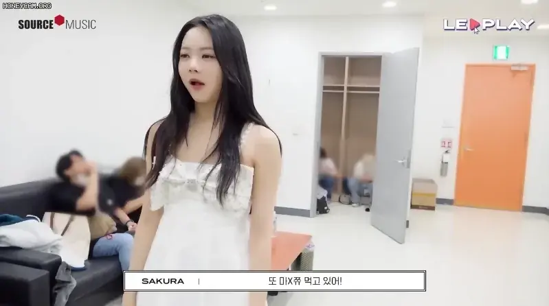 르세라핌에 잼민이 한명 있음.gif | 인스티즈