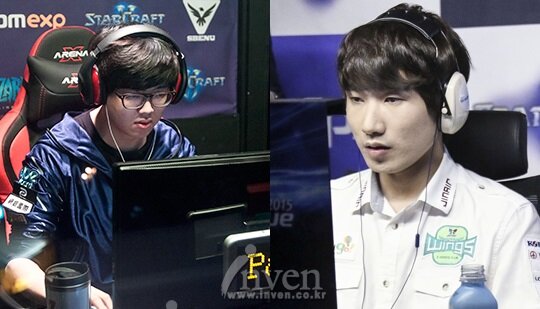 [스타2] 스타2의 최고의 미남 김준호 VS T1의 계보 테러리스트 정명훈 대결 성사! | 인스티즈