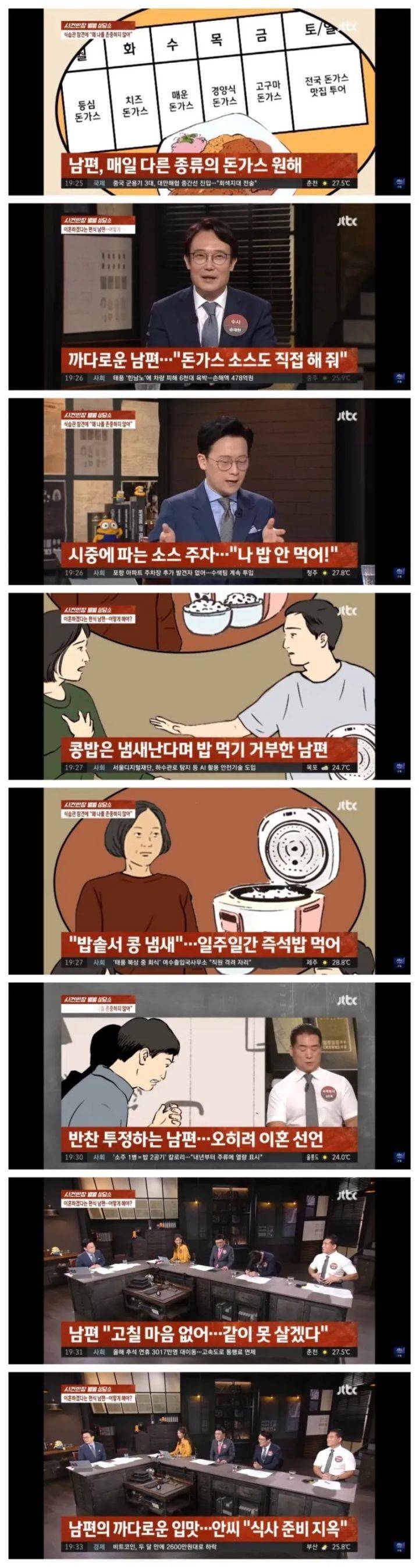 돈가스 없인 밥 못먹겠다는 남편 때문에 이혼 | 인스티즈