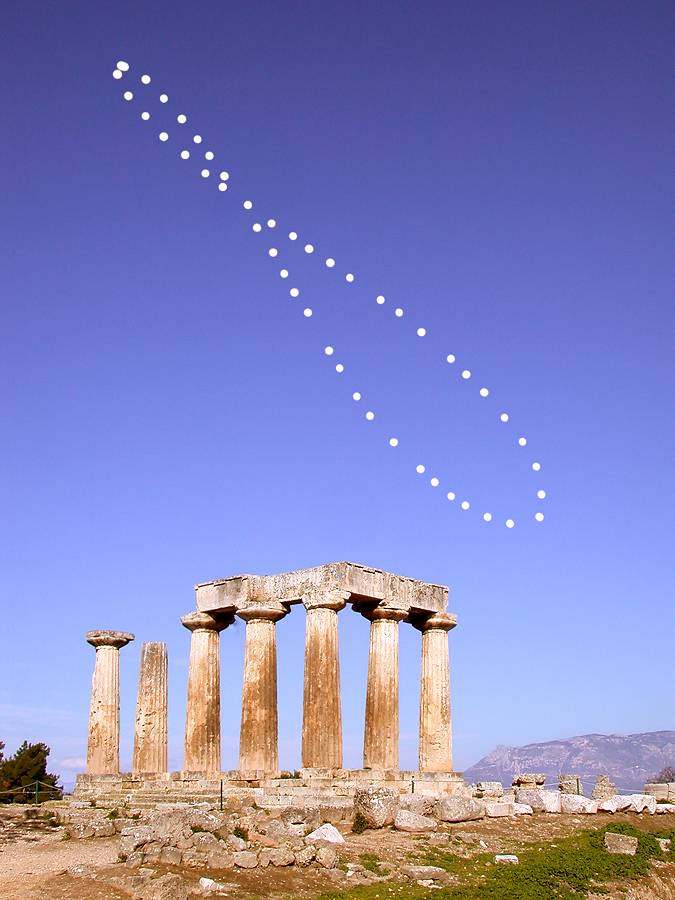 태양이 1년간 그려낸 8자 모양의 아날렘마 (Analemma) | 인스티즈