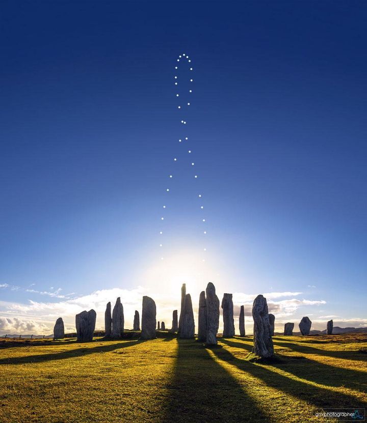 태양이 1년간 그려낸 8자 모양의 아날렘마 (Analemma) | 인스티즈