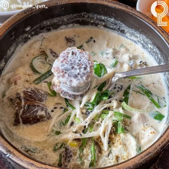 광주에서 판매하는 '크림순대국밥' | 인스티즈