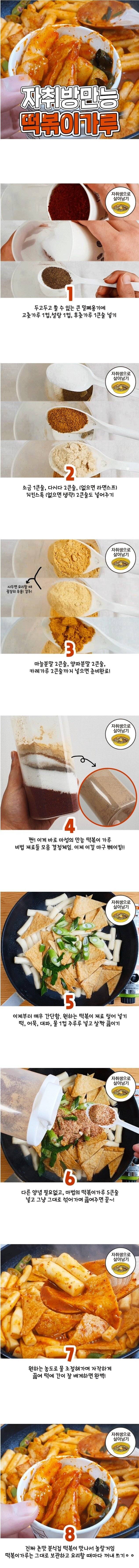 썸네일-떡볶이 가루 황금 레시피-이미지