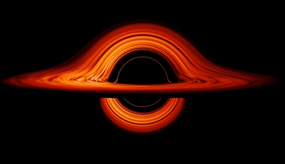1979년에 예상한 블랙홀과 실제 블랙홀 모습.jpg | 인스티즈